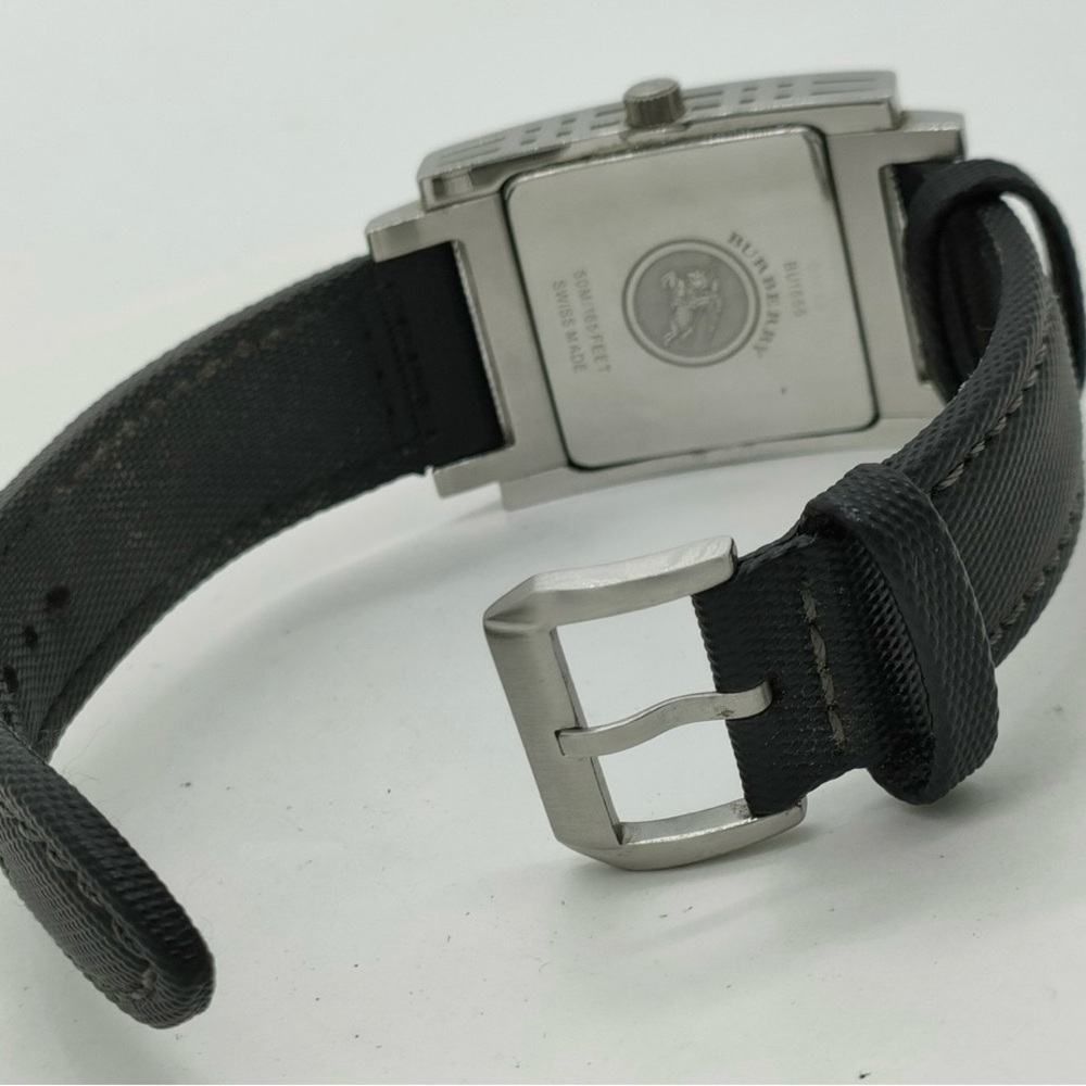 Burberry Men's Watch with Black Dial and Silver Case - Picture 4 of 9
